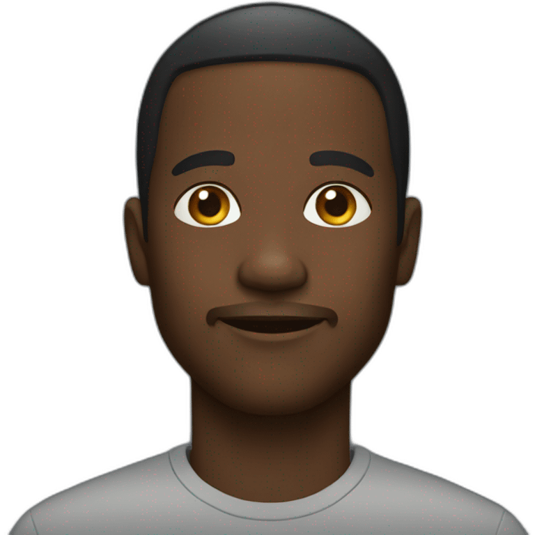 black person emoji