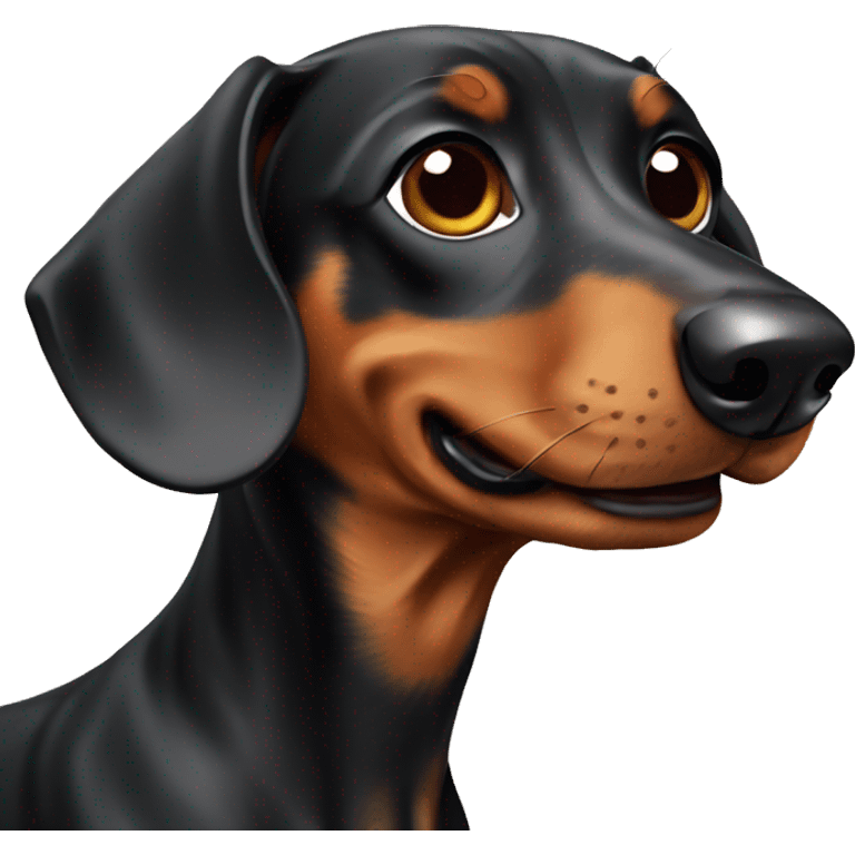 dog dachshund emoji