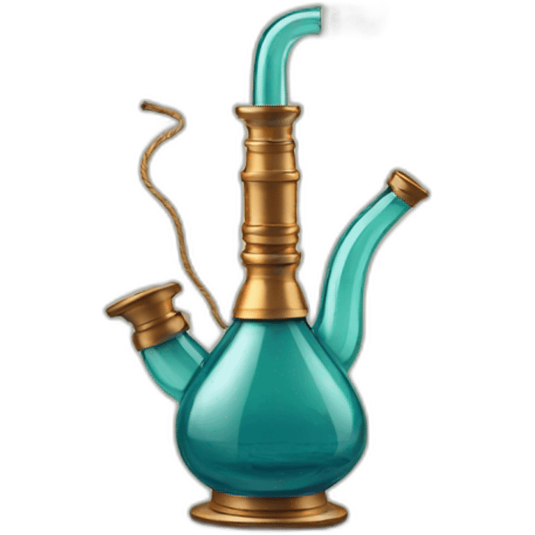 Middle Eastern smoking hookah emoji