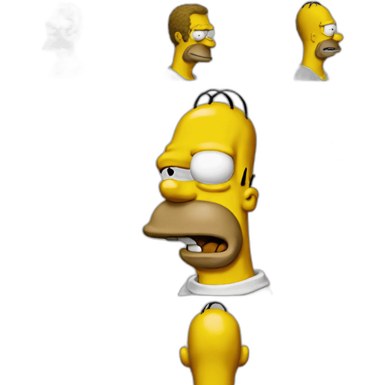 Homer simpsons emoji