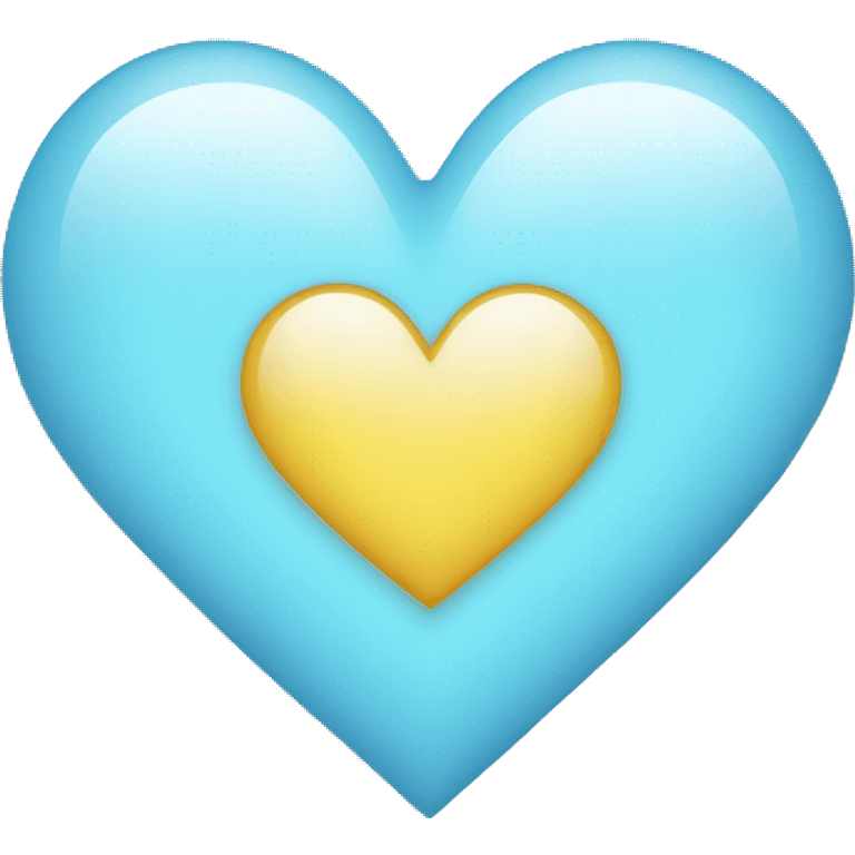 Light blue heart emoji