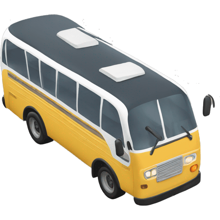 Coaster bus emoji