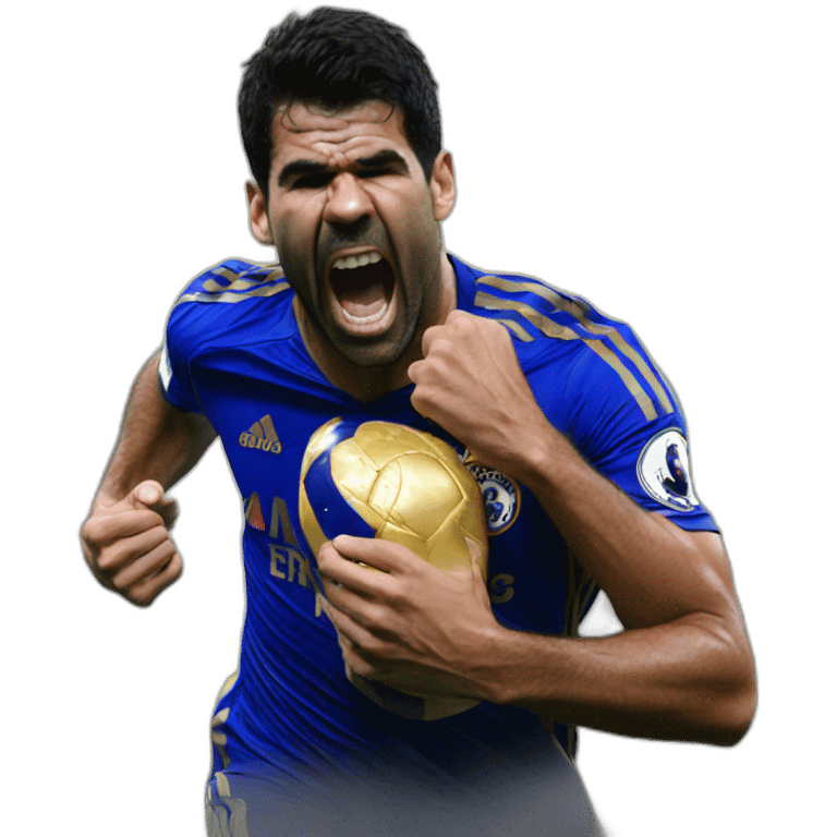 screaming diego costa emoji