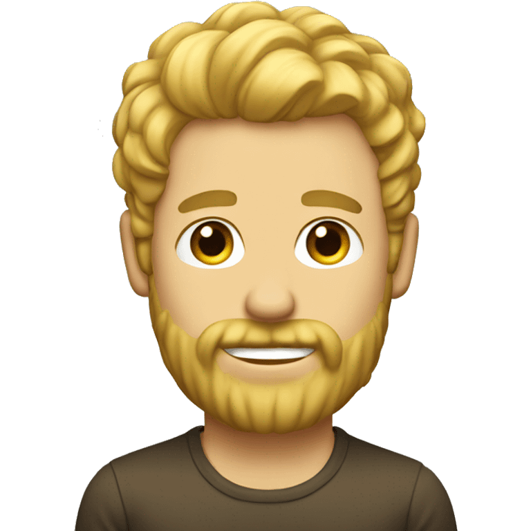 blonde hairy man emoji