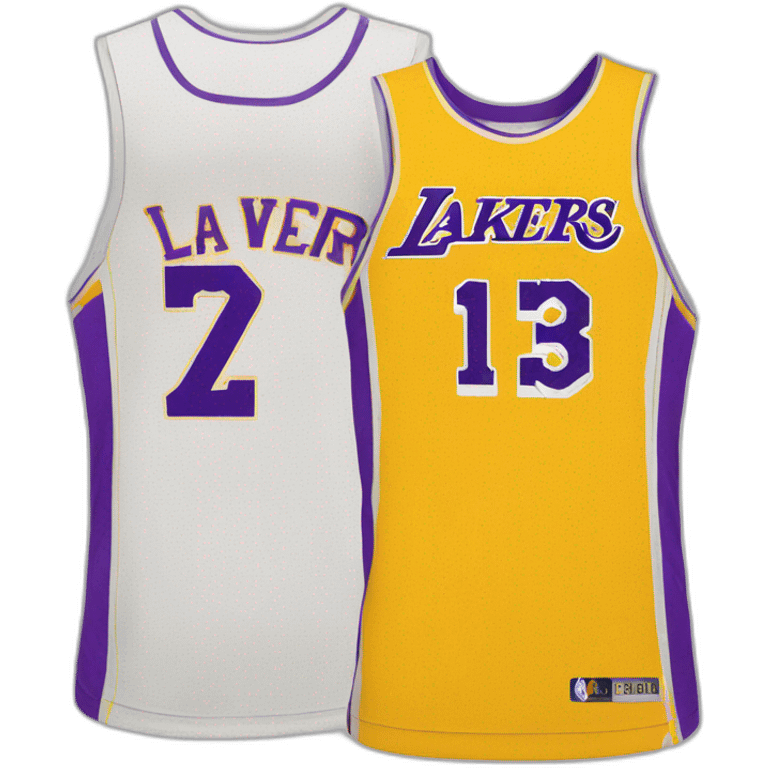 Maillot laker emoji