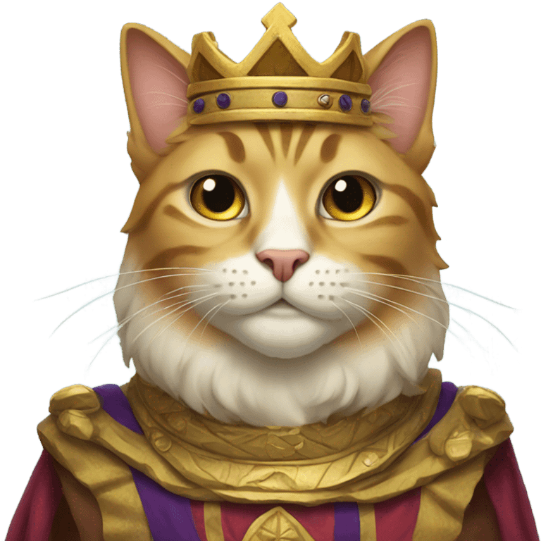 King cat emoji