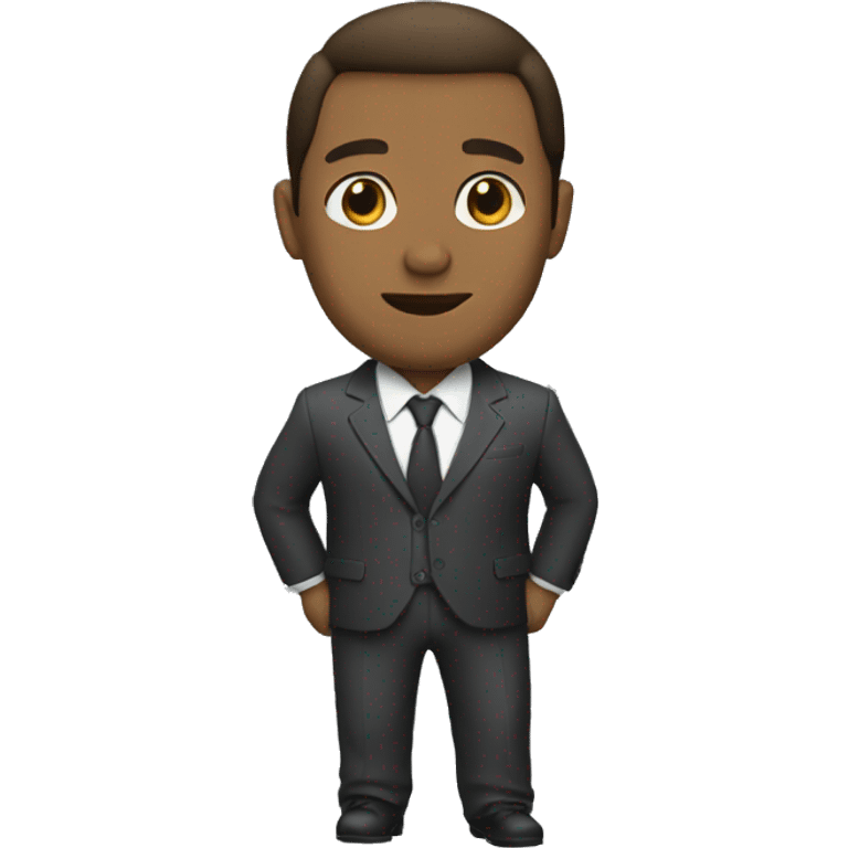 man with a suit emoji