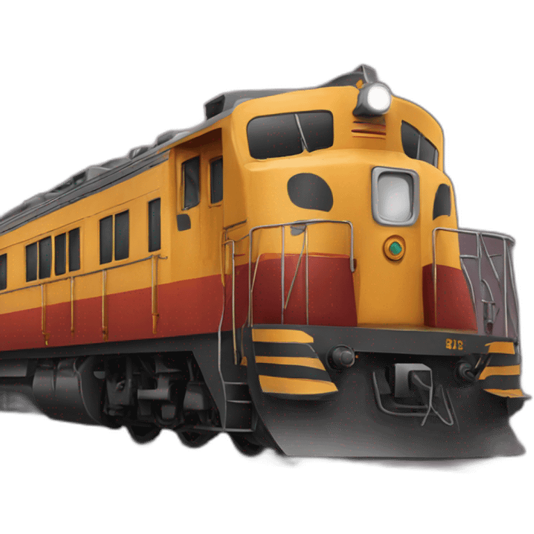 Indian train  emoji