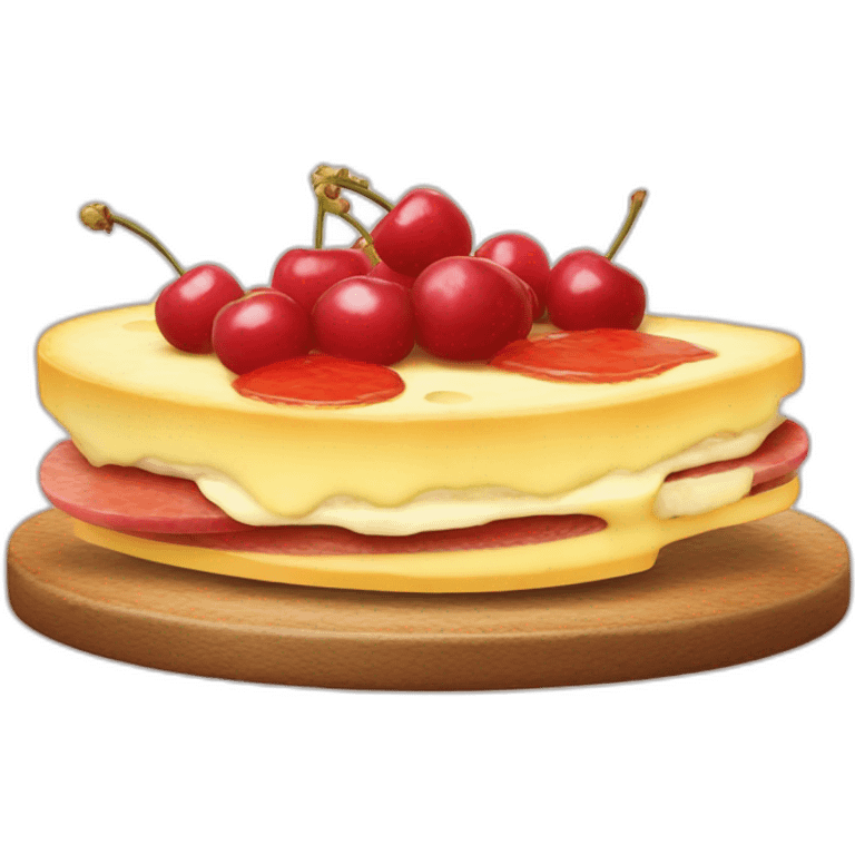 raclette au cerise emoji