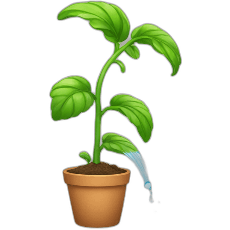 plant watering emoji