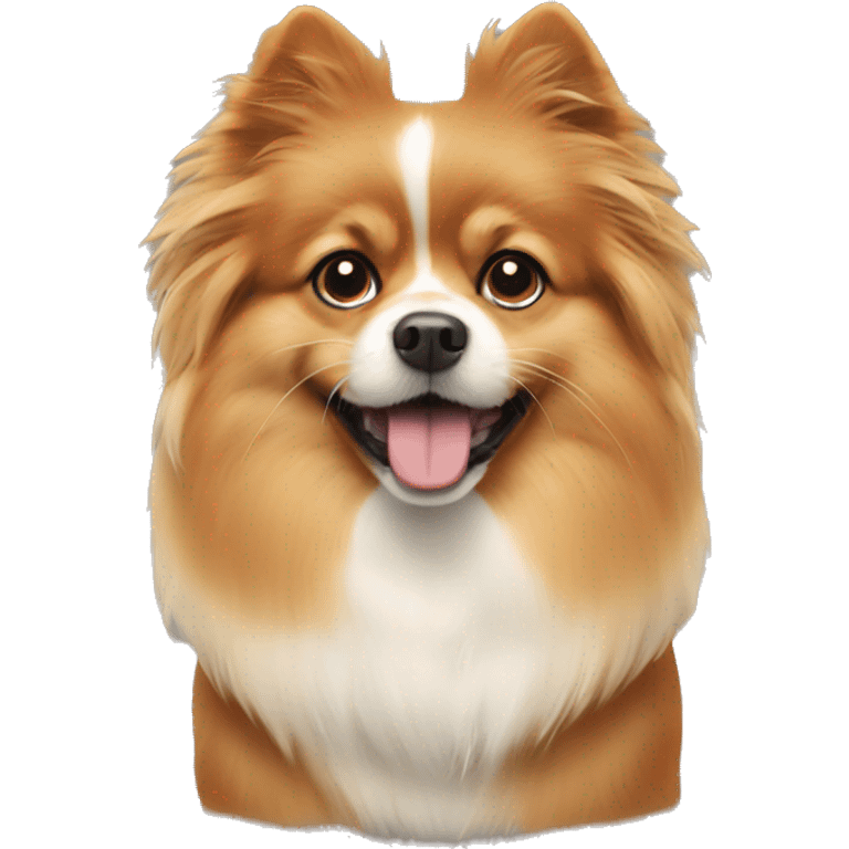 Pommeranian dog emoji