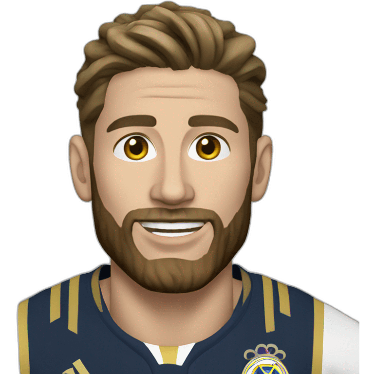 sergio ramos realistic emoji