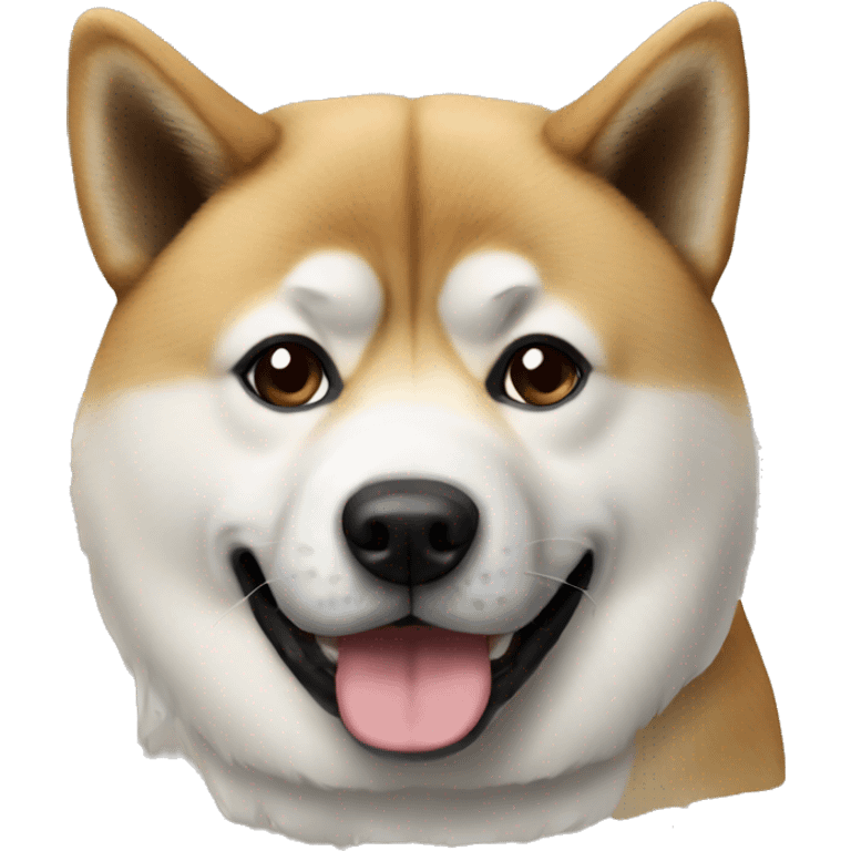 Akita dog emoji