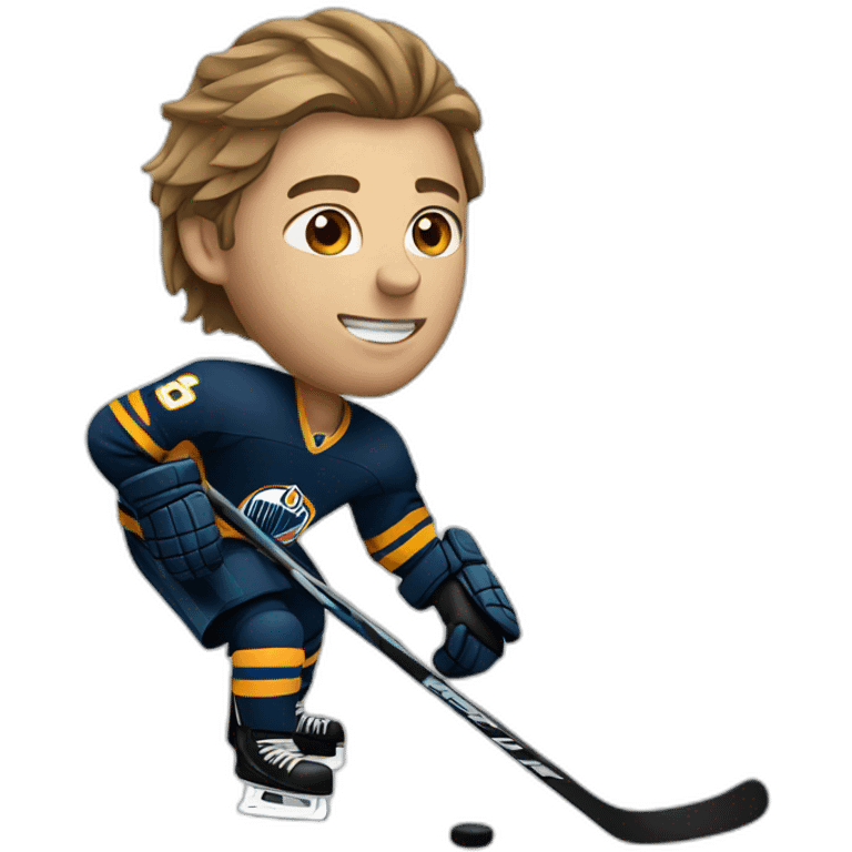 Hockey player emoji