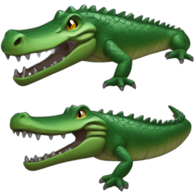 metal croc emoji