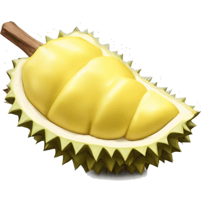 Durian fruit emoji