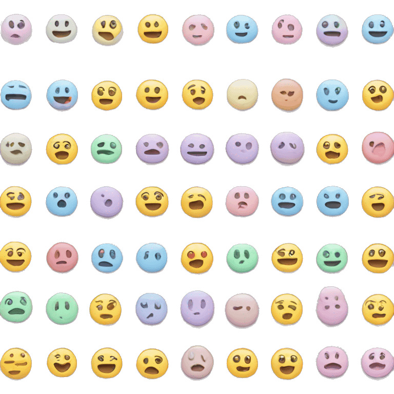 Pastel Text markers  emoji