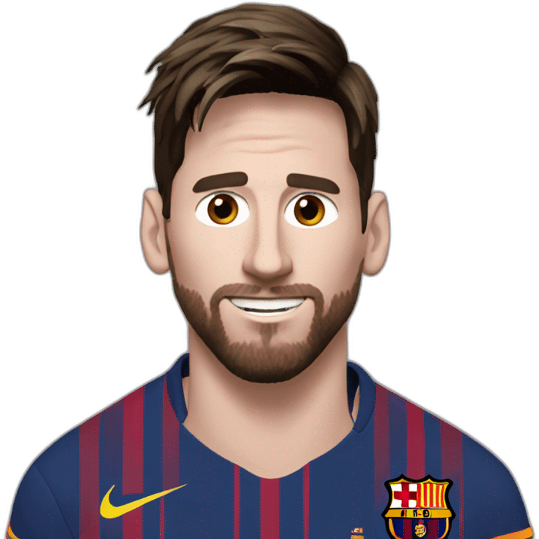 ANIMATED EMOJI OF MESSI EDITING A VIDEO emoji