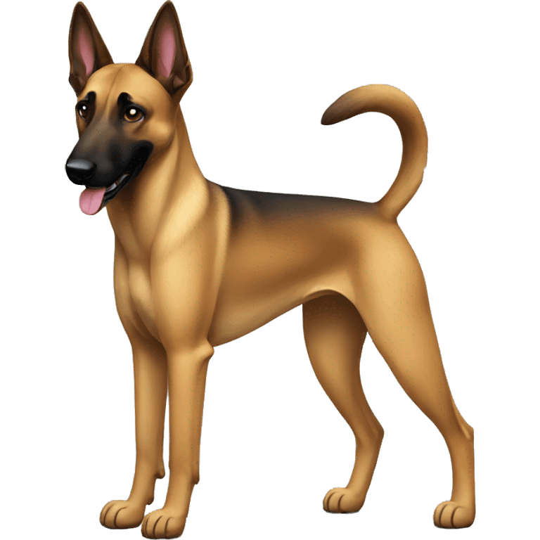 Belgian Malinois Dog Breed Full Body emoji