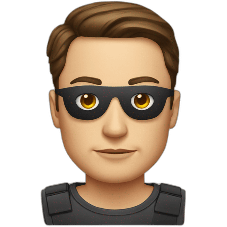 elon musk with eye patch emoji