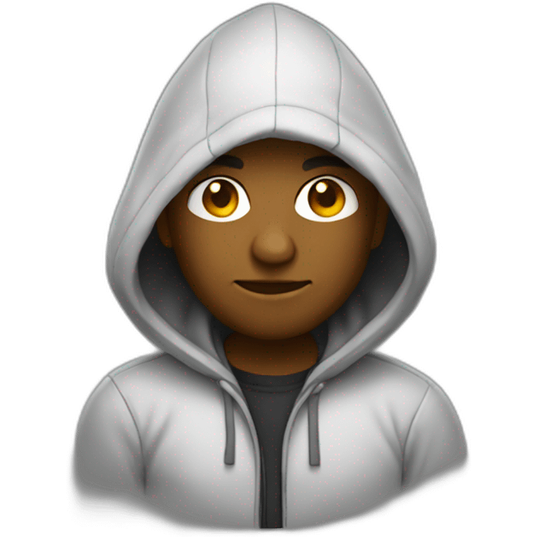 Developer with hoodie emoji