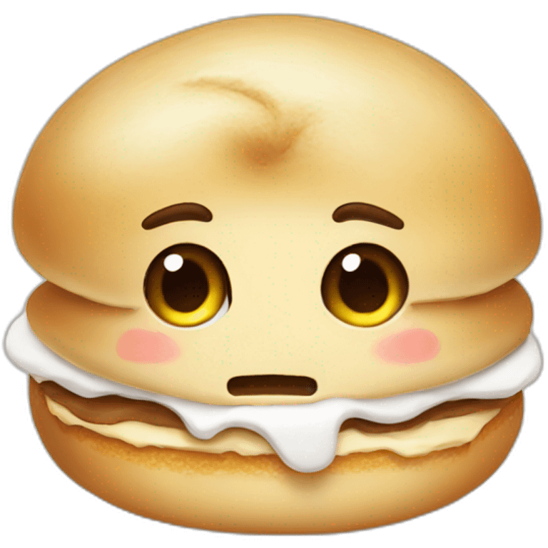 sad semla emoji