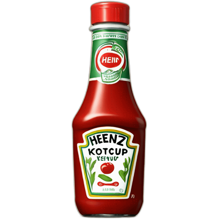 Heinz Ketchup bottle emoji