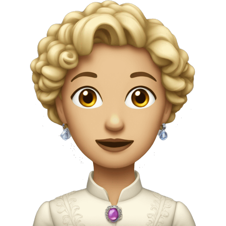 Aristocrat female emoji