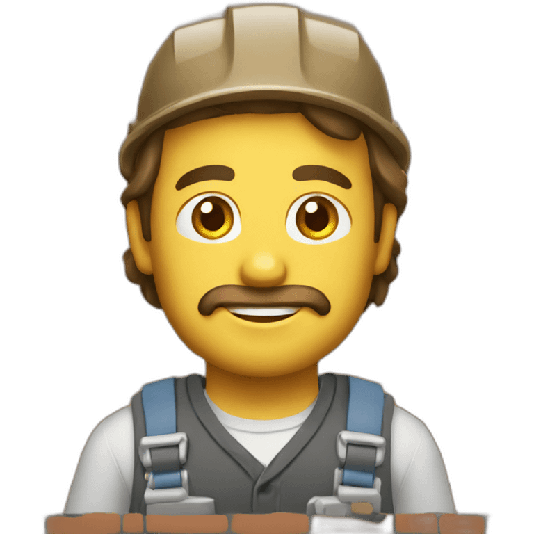 bricklayer emoji