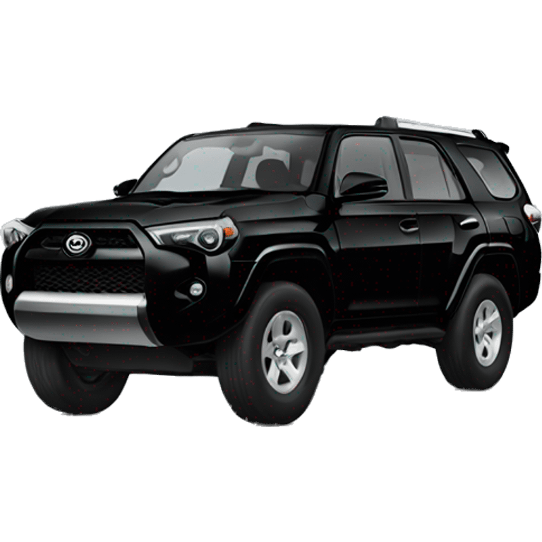 Black Toyota 4 runner emoji