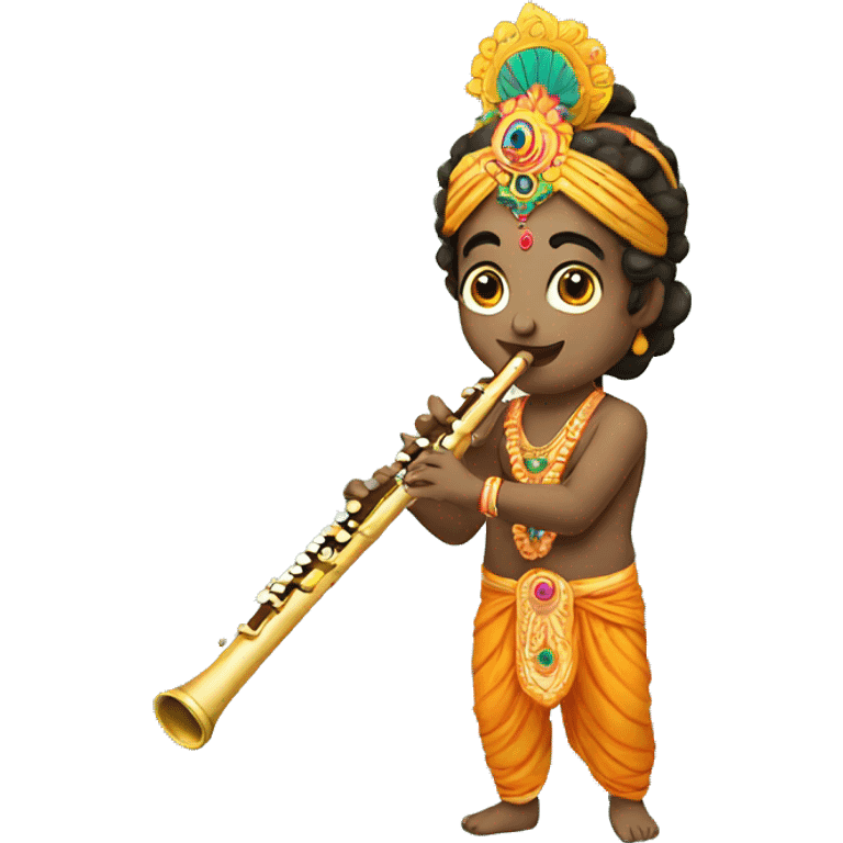 Krishna Flute emoji