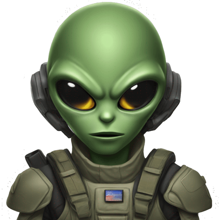 amry alien emoji