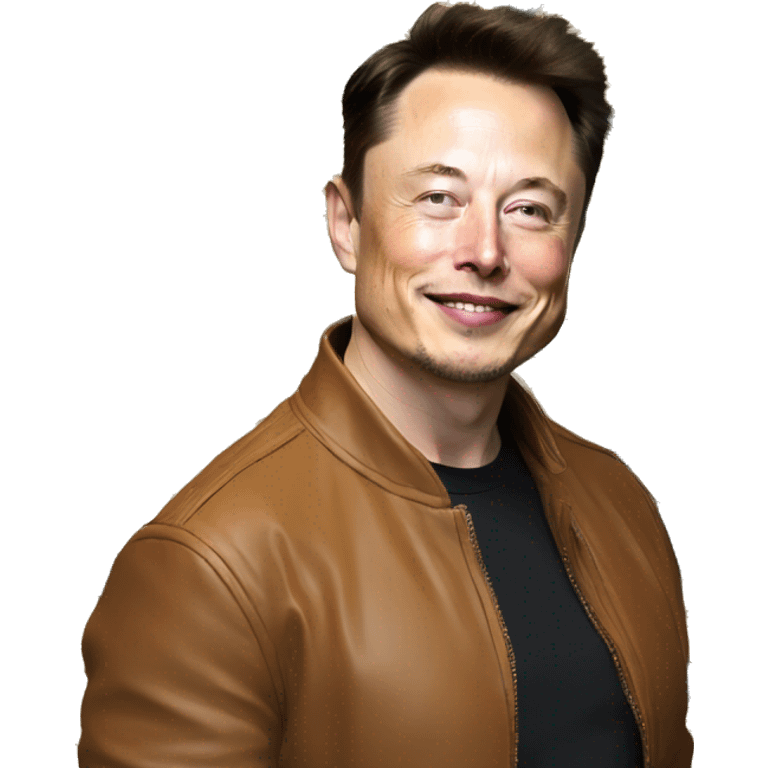 elon musk with doge coin emoji