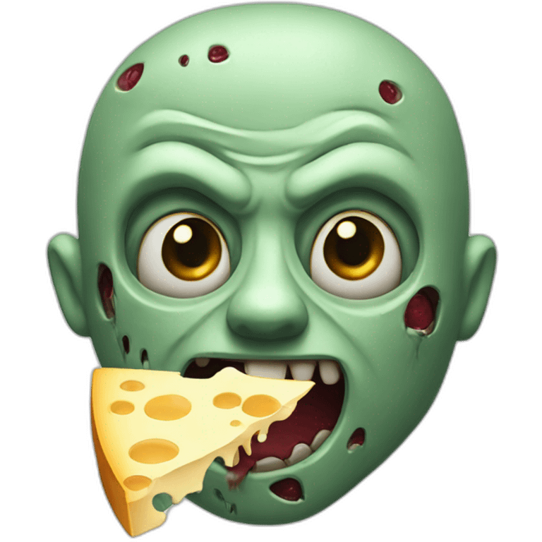 zombi cheese emoji