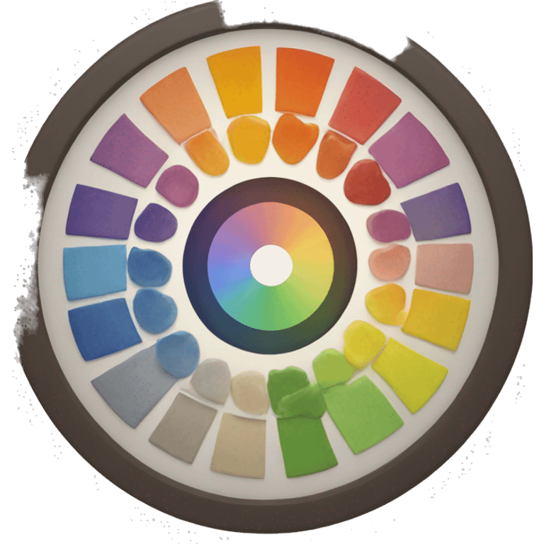 color wheel emoji