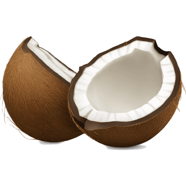 open coconut emoji