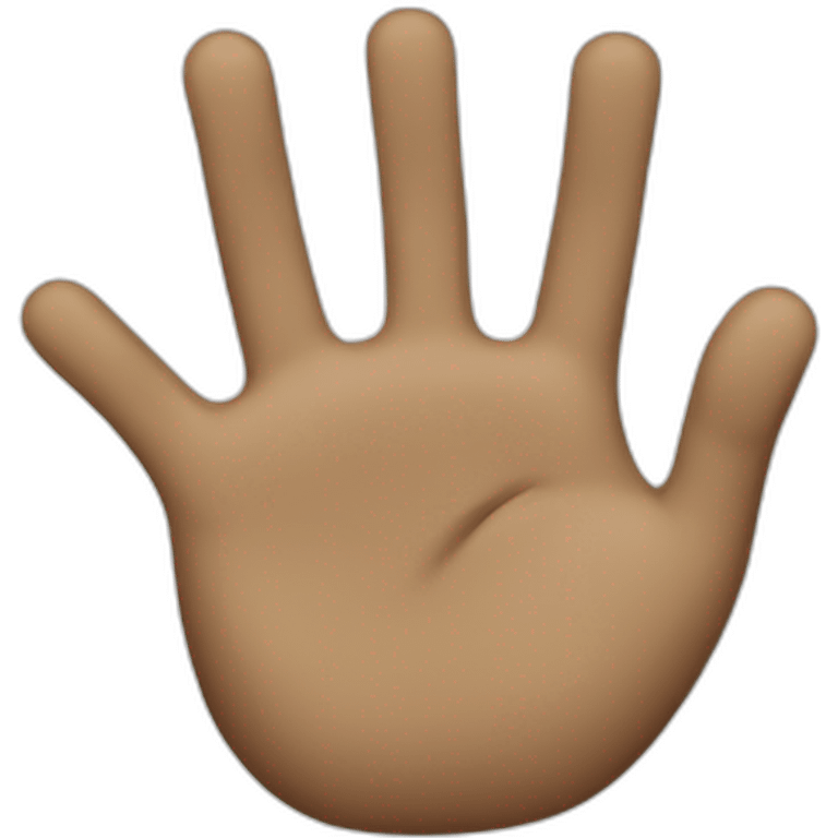 cool hand  emoji