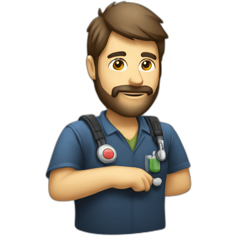 Unix system administrator on call shift emoji