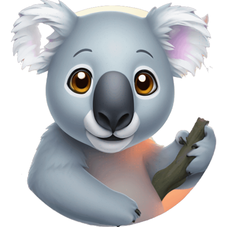 koala through thermal optic emoji