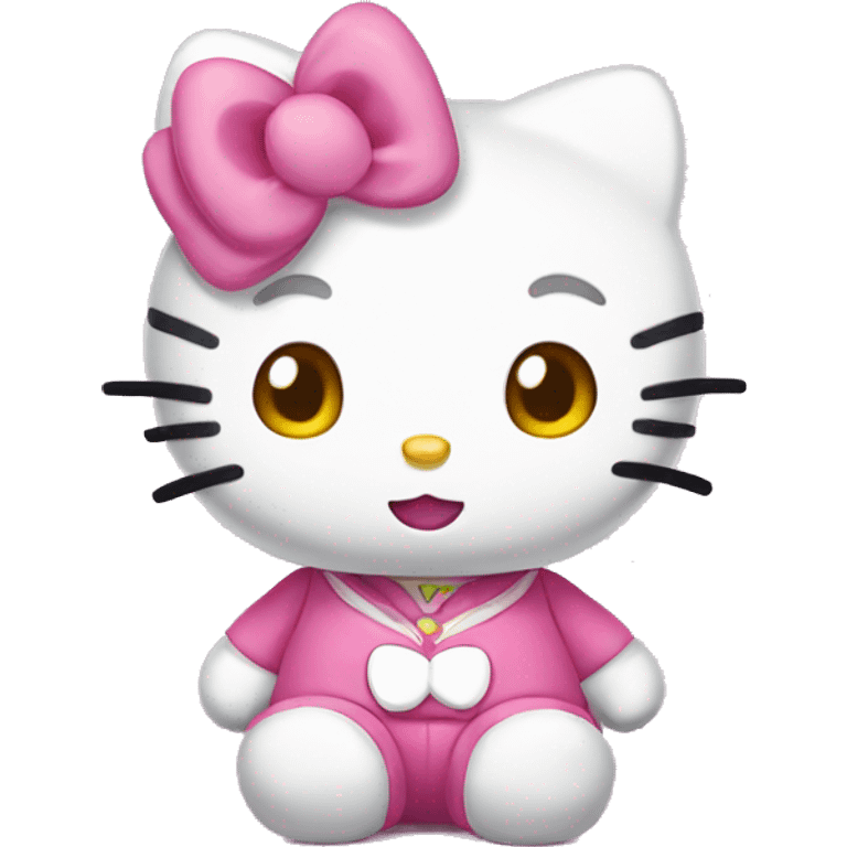 Hello kitty cute emoji