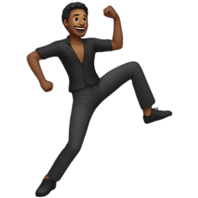 Man dancing  emoji