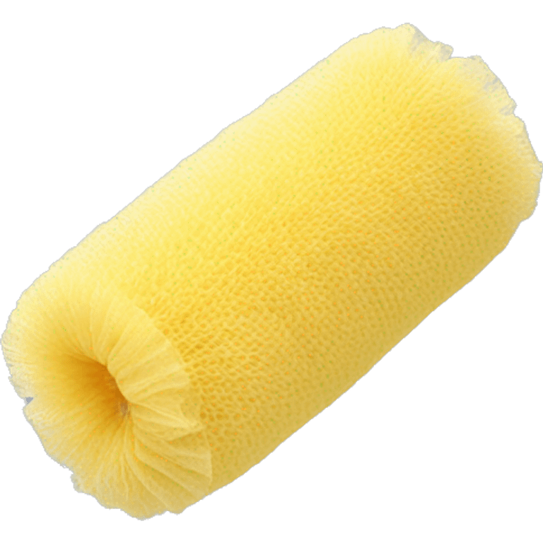 Synthetic loofah emoji