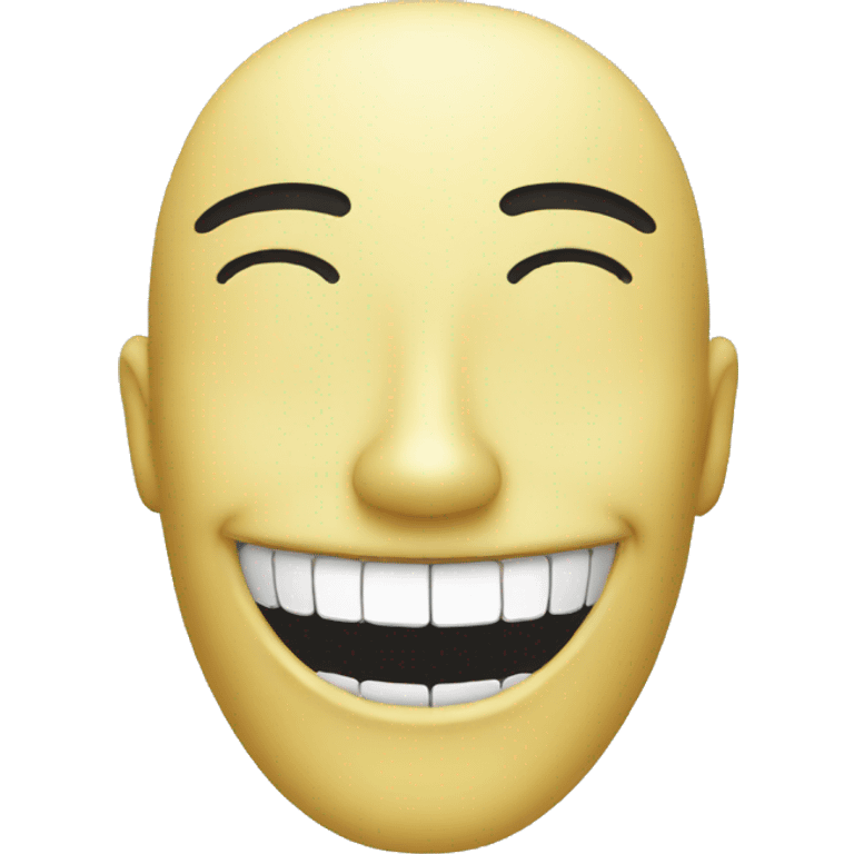 Smile mask emoji