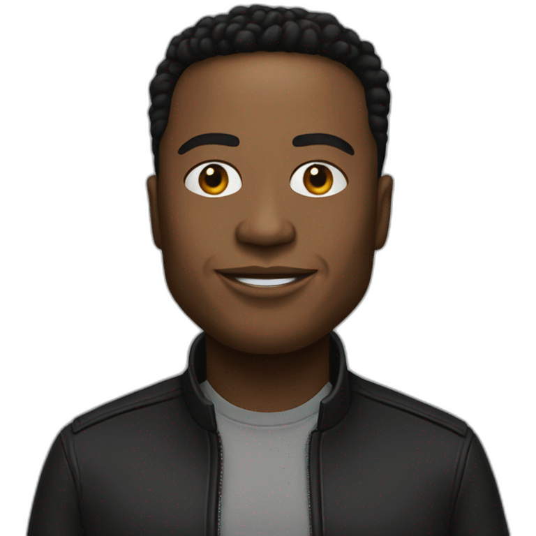 black elon musk emoji