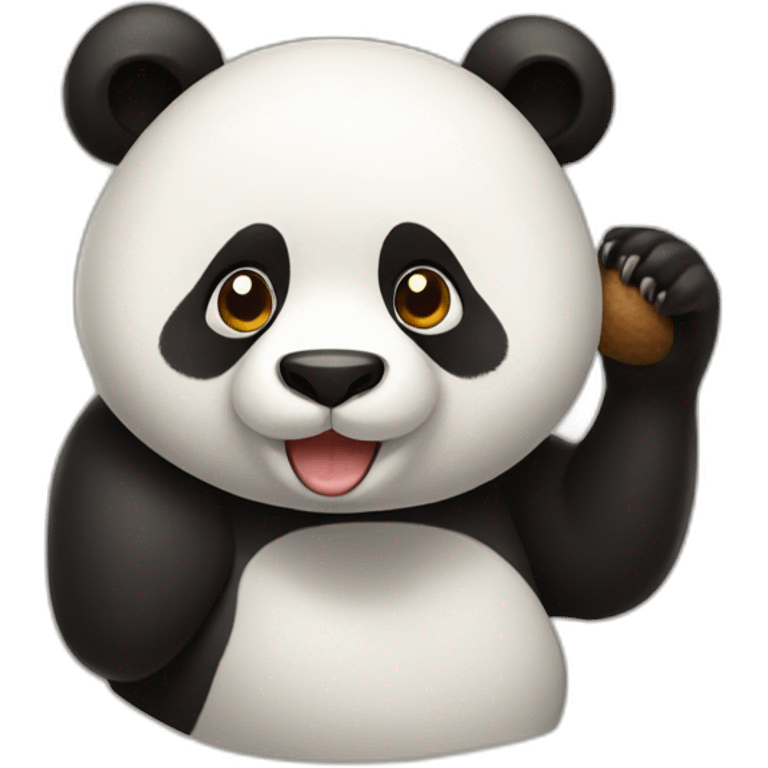 Panda roux emoji