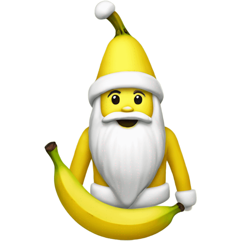 Banana santa emoji