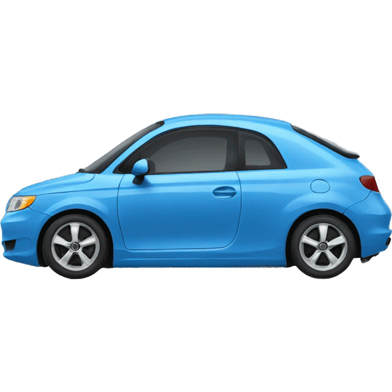 Blue car emoji