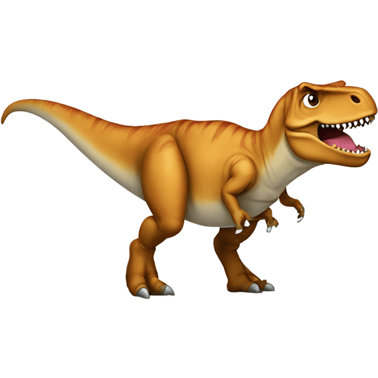 T-Rex with a diaper emoji