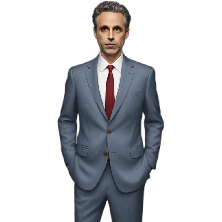 jordan peterson two colored suit emoji