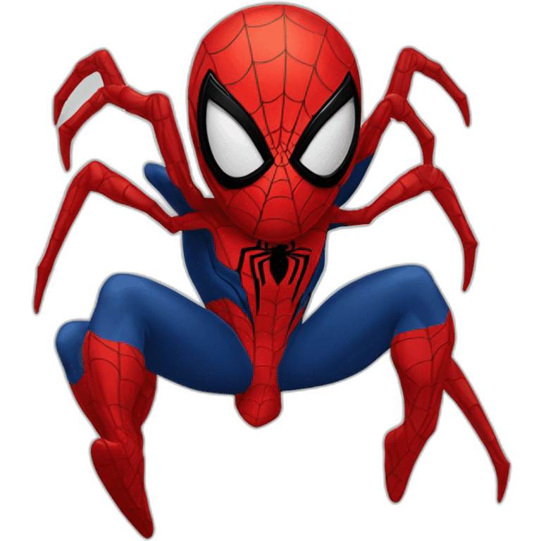 Hour glass Spider-Man emoji